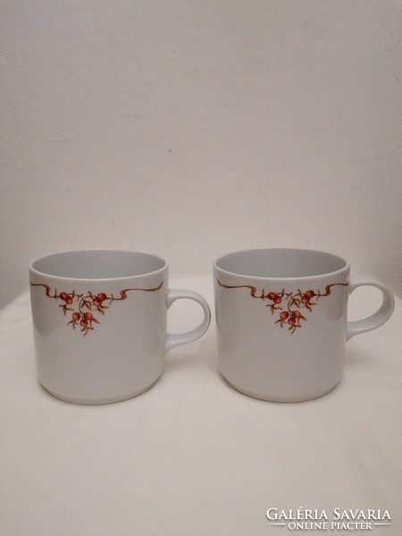 Alföldi rosehip porcelain mug 2 pcs
