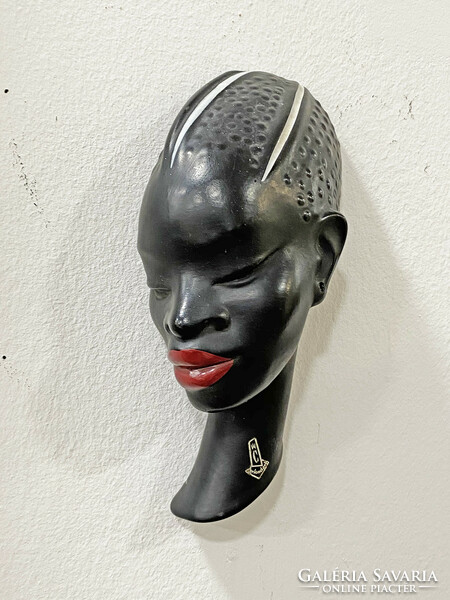 Cortendorf vintage ceramic wall mask