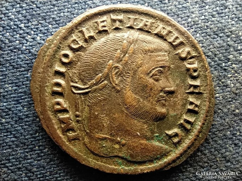 Roman Empire Diocletian (284-305) follis ric 29a sacra monet avgg et caess nostr aqs (id52016)