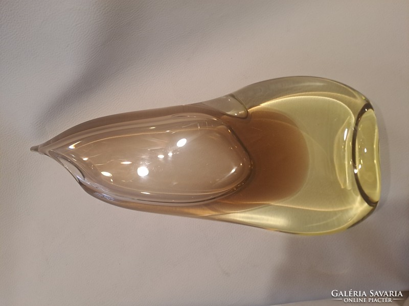 Original Murano flavio poli : sommerso vase 37.5 cm