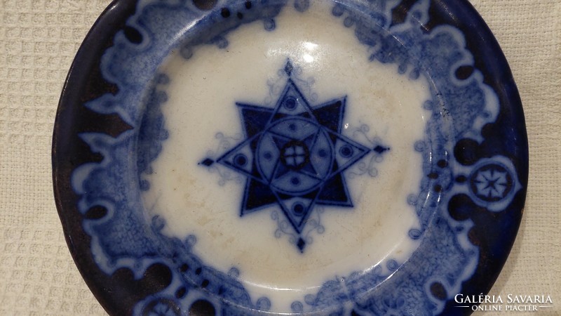 Altrohlau Karlsbad antik porcelán tányér, falidísz