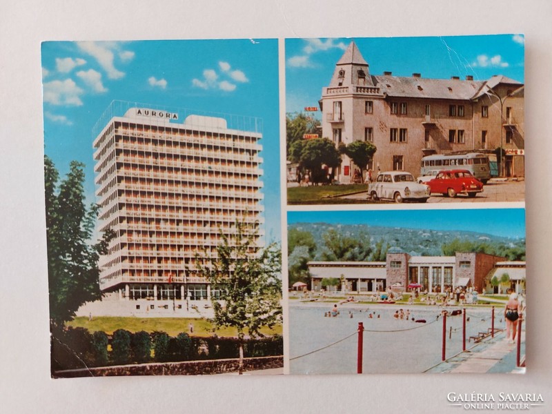 Régi képeslap Balatonalmádi fotó levelezőlap 1976