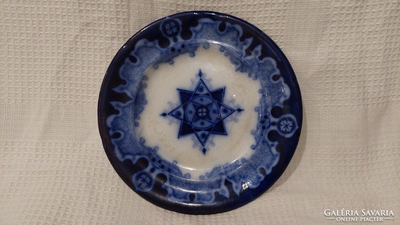 Altrohlau Karlsbad antik porcelán tányér, falidísz
