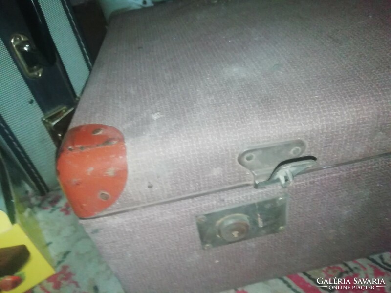 Leather decoration factory 1953 suitcase