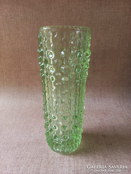 Frantisek pecerny Czech glass vase - sklo union