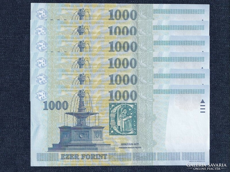 Third Hungarian Republic (1989-present) 1000 HUF banknote 2005 serial number tracking (id79235)