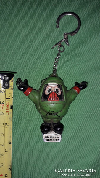 1970. Retro German auer logistics advertising keychain rubber figure as shown in the pictures