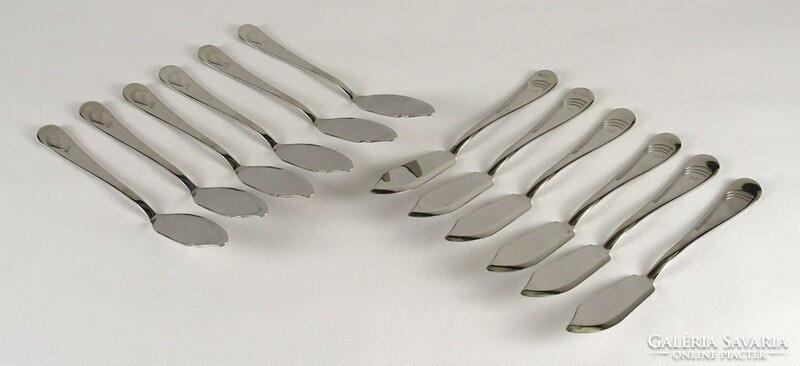1O423 Italian stainless steel 2x6 fish cutlery set