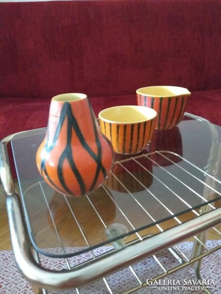 Tófej ceramics - 3 pcs