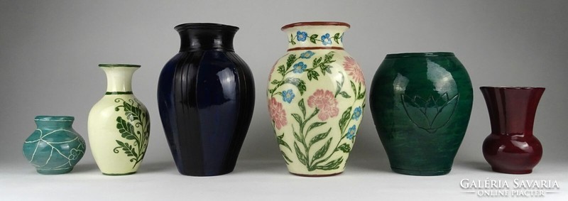 1N969 weaver kati ceramic vase package 6 pieces