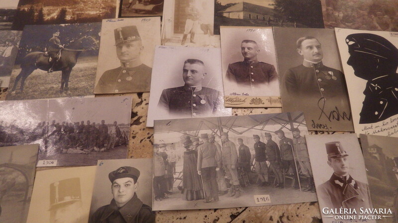 Horn Ede Horn János fotó hagyaték katonai és családi fotók 300 db , dátum és infók