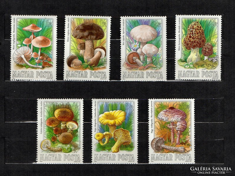 1984 Mushrooms i.** Stamp series