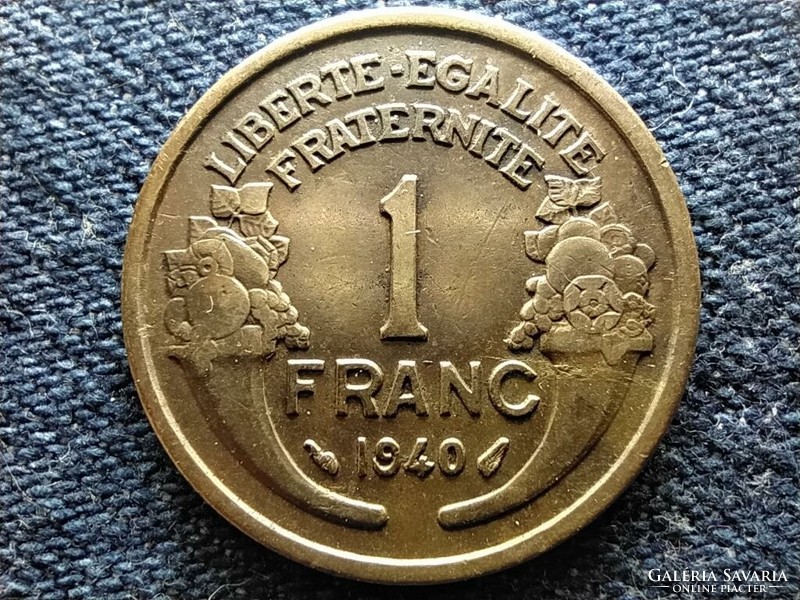 Franciaország Harmadik Köztársaság 1 frank 1940 (id49853)