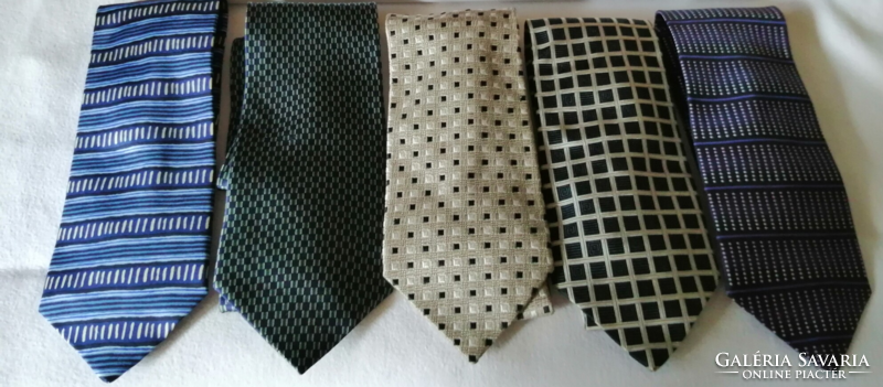 5pcs 100% silk, silk ties, in a package (3)
