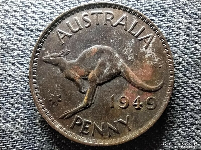 Ausztrália VI. György (1936-1952) 1 Penny 1949 (id47306)