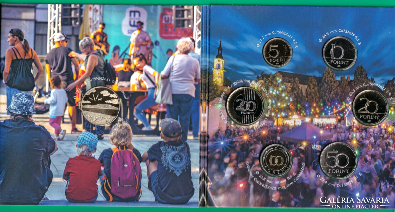 Veszprém-Balaton 2023 European capital of culture - traffic queue, pp - with extra medal addition