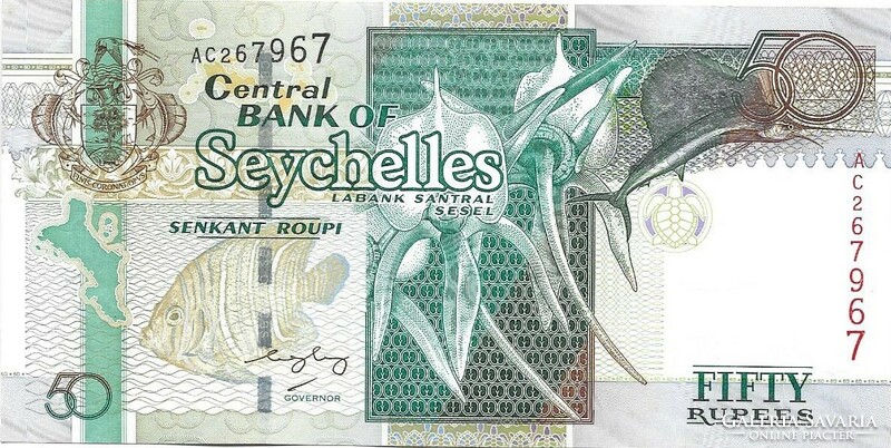 50 Rupees 2005 Seychelles Islands