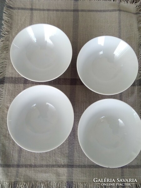 Ocean - porcelain bowls with fish decor / 4 pcs.