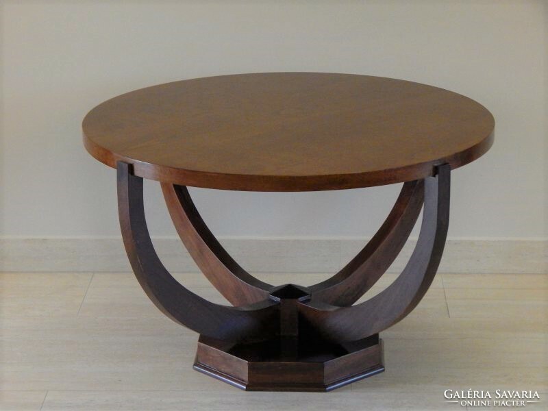 Art deco round coffee table [b-36]