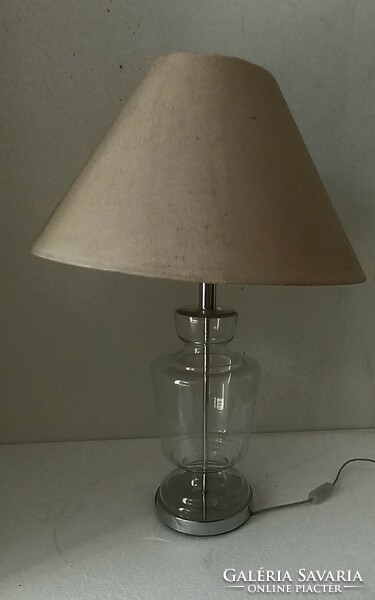 Zara home glass chrome table lamp design negotiable