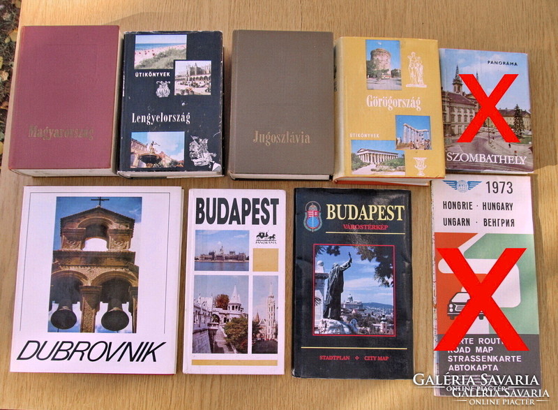 Greece, Hungary, Yugoslavia, Poland, Budapest, Dubrovnik - panoramic series