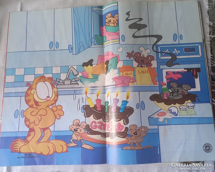 Garfield képregényújság 2db füzete eladó