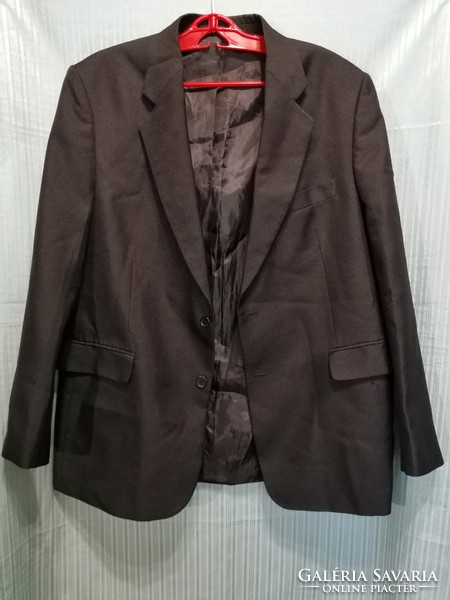 44 men's black jacket, blazer, jacket