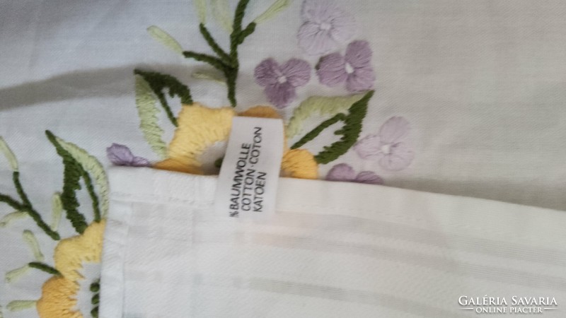 Cotton tablecloth 76x76 cm