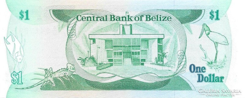 1 dollár 1986 Belize UNC