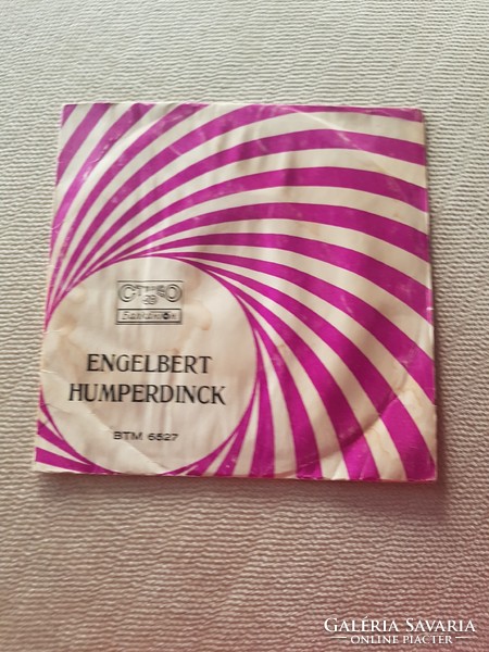 Engelbert Humperdinck kis lemez, hanglemez bakelit Bulgaria
