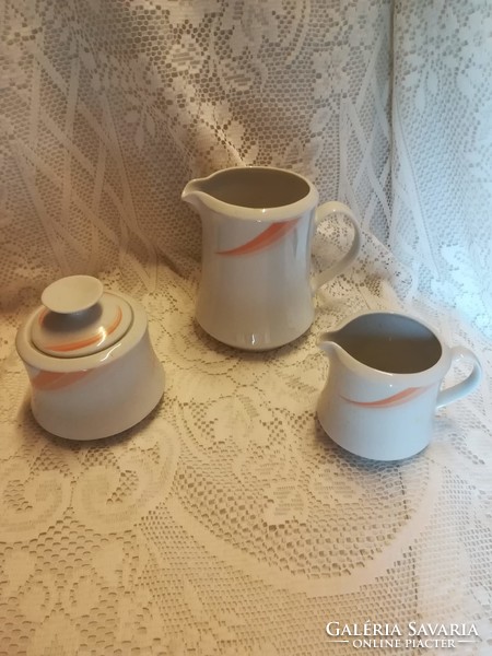 Alföldi porcelain pourer + sugar holder