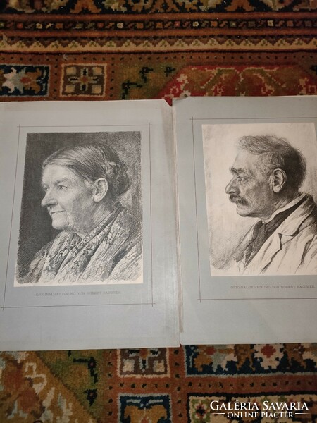 Robert Raudner's portrait of his parents