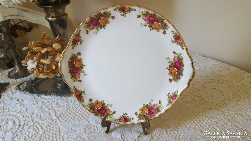 Beautiful, royal albert old country roses large serving plate 2 pcs.