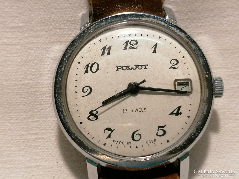 Poljot 17 jewels date working watch