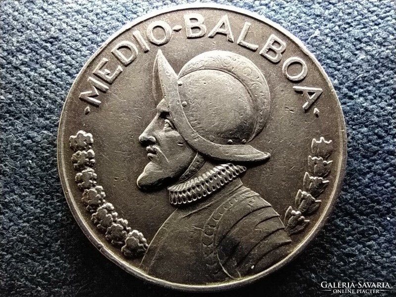 Panama Köztársaság (1903-) .900 ezüst 1/2 Balboa 1947 (id67553)