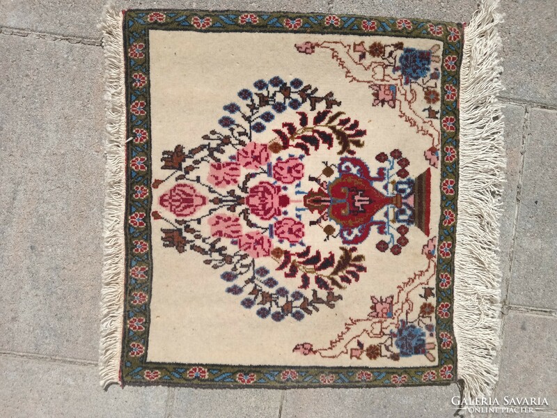 Hand-knotted Iranian Sarugh rug. Negotiable.