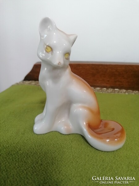 Retro Russian porcelain fox