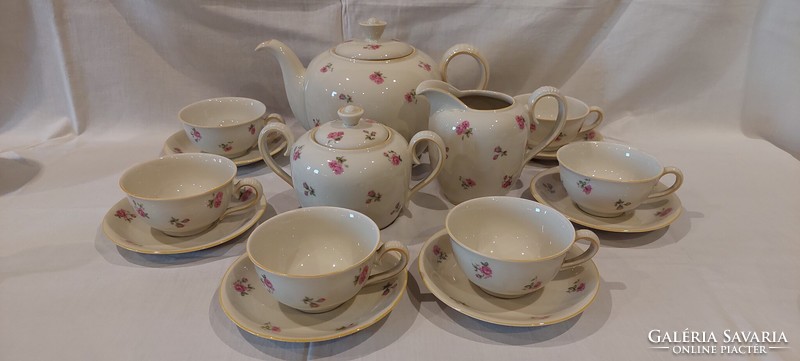 Felda rhön complete porcelain tea set with 6 cups