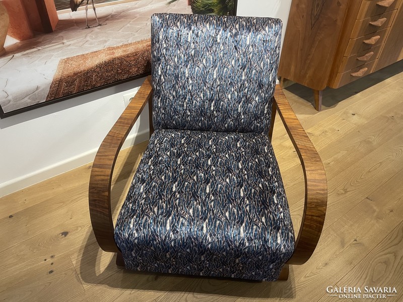 Art deco, pair of French armchairs, from the 1930s