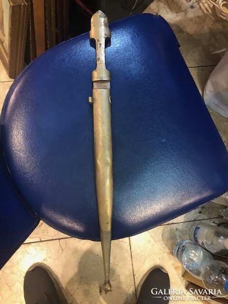 Saska, kaukázusi rövid kard, XIX. századi, 55 cm-es hosszúságú