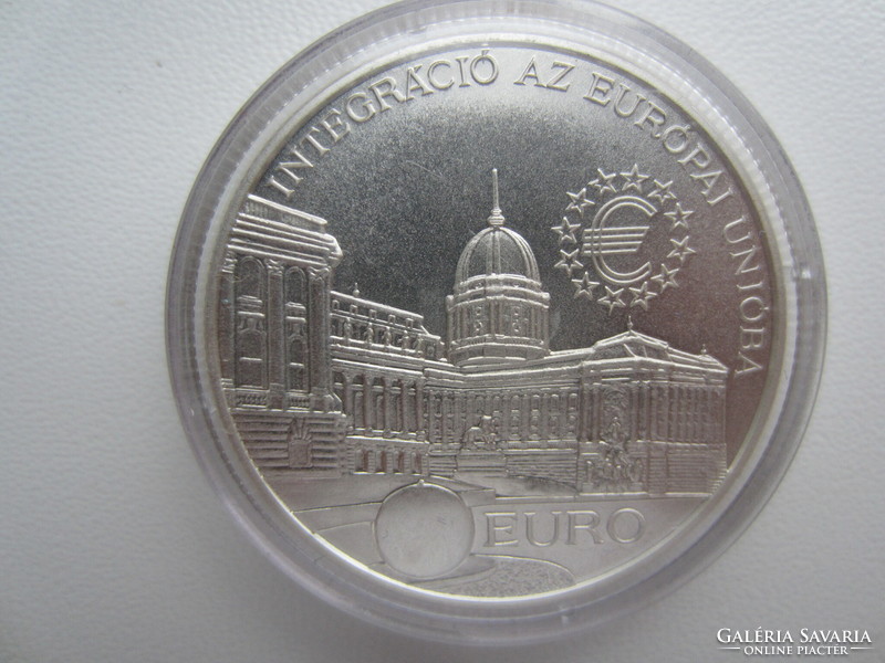Integration into the European Union Budavar Palace silver 2000 HUF 1997 bu