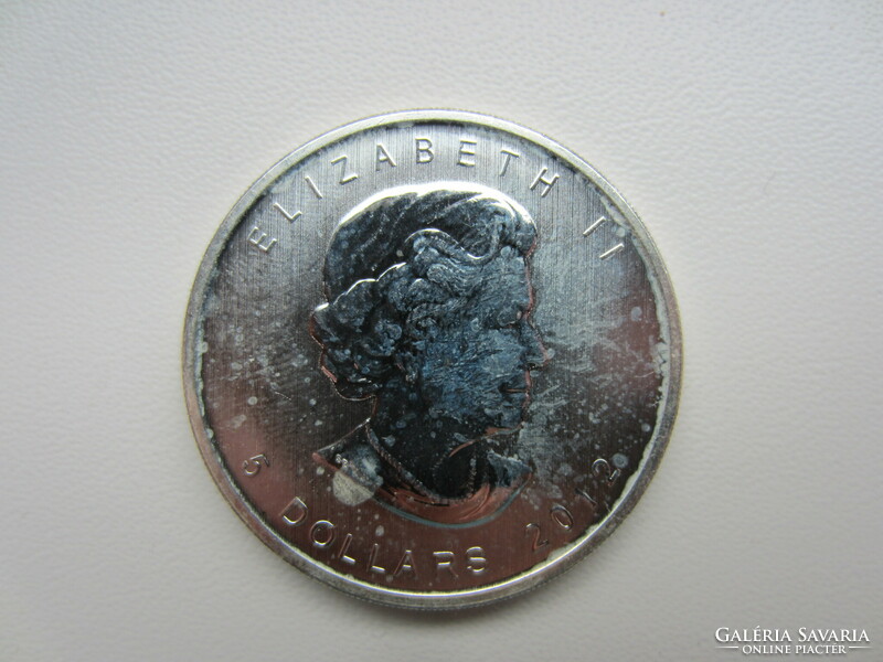 Kanada párduc 2012 1 uncia ezüst érme 0.999ag 31.1g