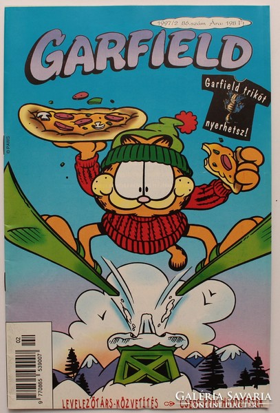 Garfield comic strip 1997/2 86. Number