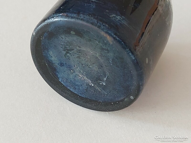 Antik hutaüveg tintatartó régi üveg kalamáris