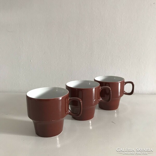 3 brown raven house cups