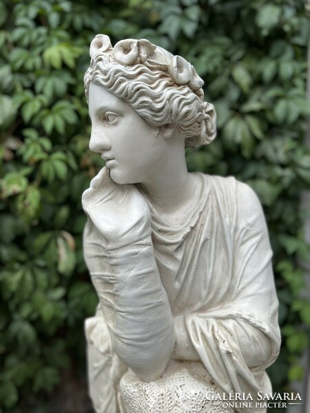 Viktor brausewetter, large terracotta statue, Austria 19th century For sale / rent