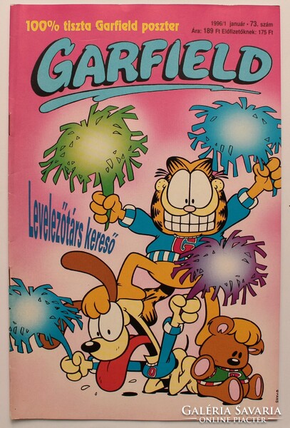 Garfield comic strip 1996/1 73. Number