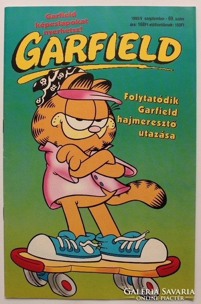 Garfield comic strip 1995/9 69. Number