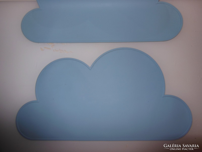 Placemat - 2 pcs - cloud - 48 x 26 cm - silicone - thick - quality - Austrian - perfect