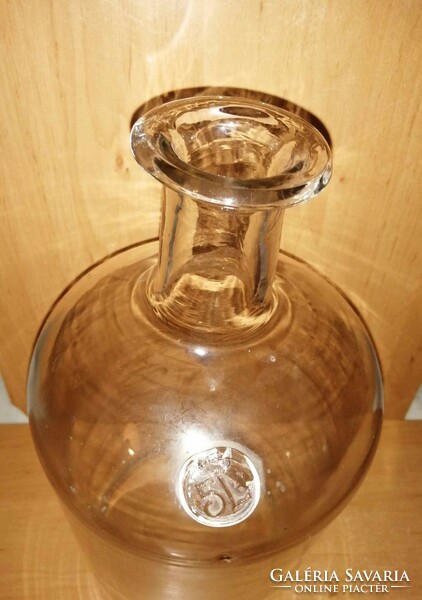 Antique 5 l glass balloon bottle